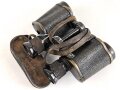 Doppelfernrohr 6 x 30. Hersteller entfernt, Gute Durchsicht, rechts verunreinigt, Strichplatte deutlich sichtbar.