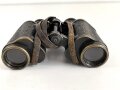 Doppelfernrohr 6 x 30. Hersteller entfernt, Gute Durchsicht, rechts verunreinigt, Strichplatte deutlich sichtbar.
