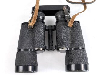 Dienstglas 7 x 50 Wehrmacht. Hersteller beh. Glasklare Durchsicht, keine Strichplatte. Sehr guter Gesamtzustand