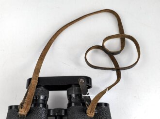 Dienstglas 7 x 50 Wehrmacht. Hersteller beh. Glasklare Durchsicht, keine Strichplatte. Sehr guter Gesamtzustand
