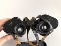Dienstglas 7 x 50 Wehrmacht. Hersteller beh. Glasklare Durchsicht, keine Strichplatte. Sehr guter Gesamtzustand