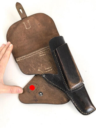 Tasche zur Pistole P38 der Wehrmacht. Guter Zustand, Hersteller jwa41