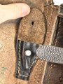 Polizei III.Reich, Koffertasche zur Pistole P08. Guter Zustand, datiert 1943