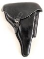 Koffertasche zur Pistole P08 der Wehrmacht. Guter Zustand, Hersteller Römer Neu Ulm 1940