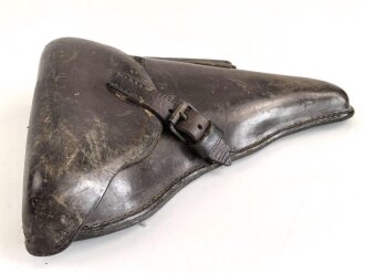 Koffertasche zur Pistole P08 der Wehrmacht. Guter Zustand, datiert 1940.