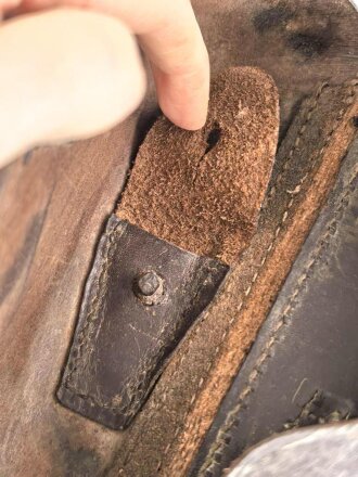 Koffertasche zur Pistole P08 der Wehrmacht. Guter Zustand, datiert 1940.