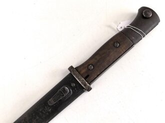 1. Weltkrieg, Seitengewehr M84/98 mit preussischer...