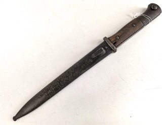 1. Weltkrieg, Seitengewehr M84/98 mit preussischer...