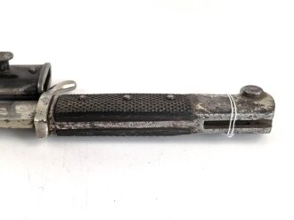 Kaiserreich und 1.Weltkrieg , kurzes Seitengewehr M1898 mit Sägerücken.Eigentumstsück, Hersteller Eickhorn Solingen