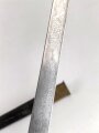 Kaiserreich, Seitengewehr 71. Eigentumstück mit beidseitiger Klingenätzung. Guter Gesamtzustand