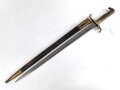 Kaiserreich, Seitengewehr 71. Eigentumstück mit beidseitiger Klingenätzung. Guter Gesamtzustand