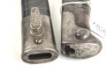 Kaiserreich und 1. Weltkrieg, Seitengewehr 98 lang mit preussischer Abnahme von 1902. Hersteller WKC, Nummerngleiches Kammerstück in gutem Zustand