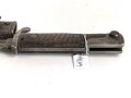 Kaiserreich und 1. Weltkrieg, Seitengewehr 98 lang mit preussischer Abnahme von 1902. Hersteller WKC, Nummerngleiches Kammerstück in gutem Zustand