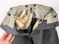 Stiefelhose für Offiziere des Heeres. Steingaues Eigentumstück, getragen.