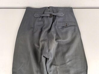 Stiefelhose für Offiziere , taubenblau, Eigentumstück in gutem Zustand