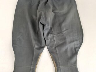 Stiefelhose für Offiziere , taubenblau, Eigentumstück in gutem Zustand