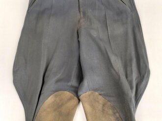 Stiefelhose für Offiziere , taubenblau, Eigentumstück in gutem Zustand