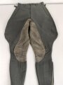 Stiefelhose für Offiziere der Waffen SS oder des Heeres. Eigentumstück aus italienischerm Tuch, in gutem Zustand