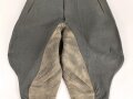 Stiefelhose für Offiziere der Waffen SS oder des Heeres. Eigentumstück aus italienischerm Tuch, in gutem Zustand