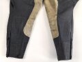 Stiefelhose für Offiziere der Luftwaffe. Getragenes Eigentumstück, leicht beschädigt