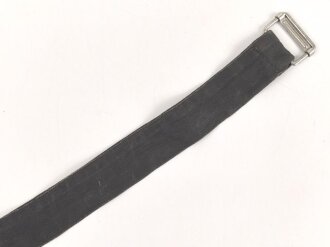 Einzuggürtel Wehrmacht für eine Hose. Gesamtlänge 125cm, Eiserner Verschluss