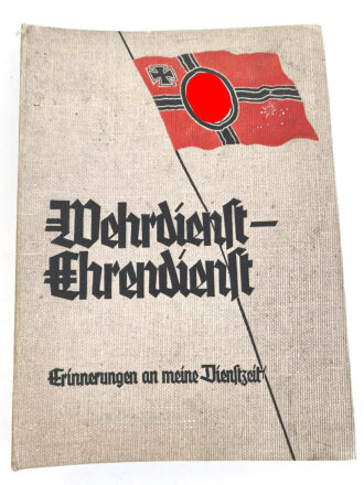 Dekoratives Fotoalbum eines Oberschützen beim...
