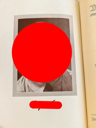 Adolf Hitler " Mein Kampf" Hochzeitsausgabe datiert 1937 der Stadt Kassel