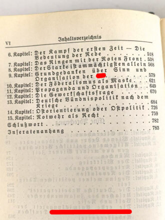 Adolf Hitler " Mein Kampf" Hochzeitsausgabe datiert 1937 der Stadt Kassel