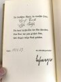 Adolf Hitler " Mein Kampf" Hochzeitsausgabe datiert 1937 der Stadt Kassel
