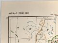 Verkehrskarte von Nord-Libyen, datiert 1941,gebraucht