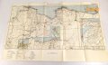Verkehrskarte von Nord-Libyen, datiert 1941,gebraucht