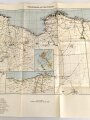 Verkehrskarte von Nord-Libyen, datiert 1941,gebraucht