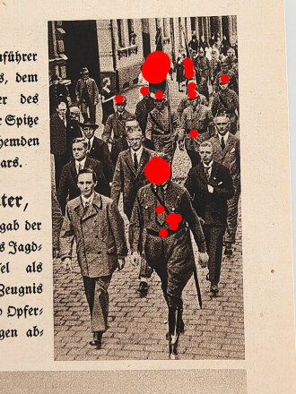 Sonderausgabe Illustrierter Beobachter "Der Führer zu seiner SA" 1936, DIN A6