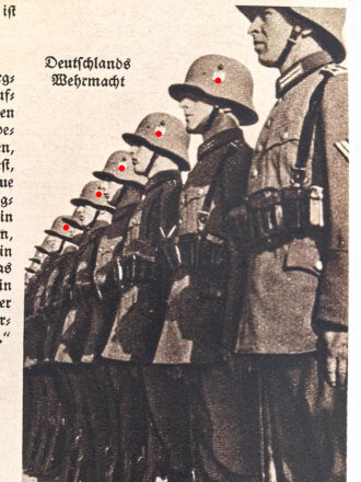 Sonderausgabe Illustrierter Beobachter "Der Führer zu seiner SA" 1936, DIN A6