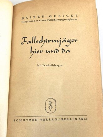 "Fallschirmjäger hier und da" datiert...