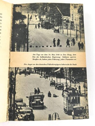 "Fallschirmjäger hier und da" datiert 1941, 216 Seiten, DIN A5