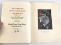 "Hitler in seinen Bergen" Bilddokumente aus der Umgebung des Führers, mit Widmung der " EFKA Werk Fritz Kiehm" für ein Gefolgschaftsmitglied datiert 1938
