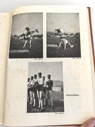 "Grenzland Baden - Spaten zur Hand " datiert 1936, DIN A4, 224 Seiten, stockflecken