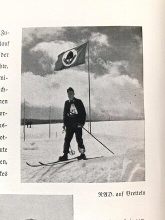 "Grenzland Baden - Spaten zur Hand " datiert 1939, DIN A4, 340 Seiten mit Widmung 