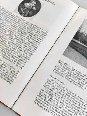 "Grenzland Baden - Spaten zur Hand " datiert 1939, DIN A4, 340 Seiten mit Widmung 