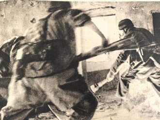 "Kreta- Sieg der Kühnsten" vom Heldenkampf der Fallschirmjäger. Bildband von 1942
