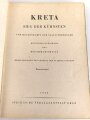 "Kreta- Sieg der Kühnsten" vom Heldenkampf der Fallschirmjäger. Bildband von 1942