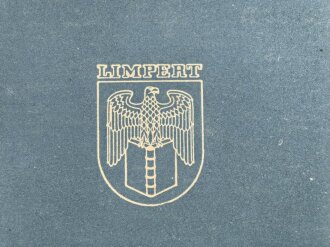 "Winteralltag im Urwald Lapplands" Bildreihe von der Finnischen Urwaldfront, stark gebraucht, ca. DIN A4 mit Widmung 1944