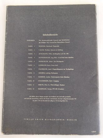 Luftgau VII Weihnachten 1941 - Erinnungsmappe mit 12 Zeichnungen, über DIN A4