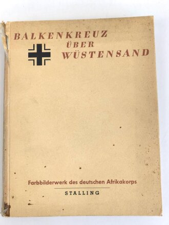 "Balkenkreuz über Wüstensand -...