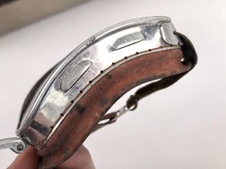 Italien 2.Weltkrieg, Kradmelderbrille, so von deutschen Truppen getragen, weiches Gummi