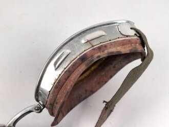 Italien 2.Weltkrieg, Kradmelderbrille, so von deutschen Truppen getragen, weiches Gummi