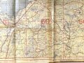 Übersichtskarte von MItteleuropa, Fliegerausgabe Nowgorod Sonderausgabe 1940,  Maße 82 x 75 cm, 1940