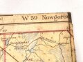 Übersichtskarte von MItteleuropa, Fliegerausgabe Nowgorod Sonderausgabe 1940,  Maße 82 x 75 cm, 1940
