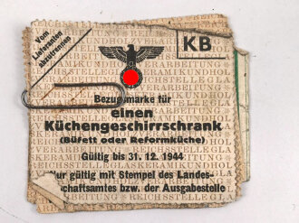 Diverse Bezugsmarken von 1944